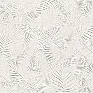 Sculpture White Leaf Deco