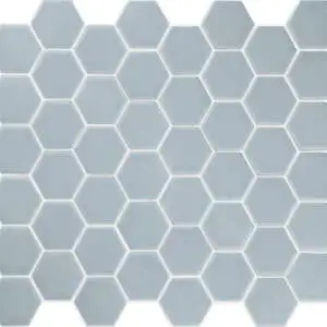 Seashore Seamist Blue 2" Hexagon Mosaic