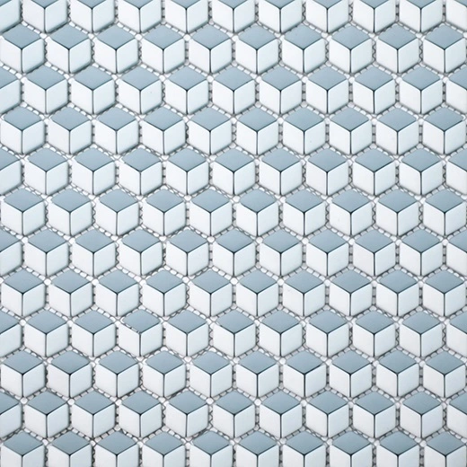 San Marino Smeralda Cube Mosaic