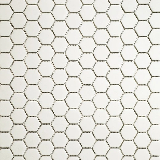 San Marino Pearl Hexagon Mosaic