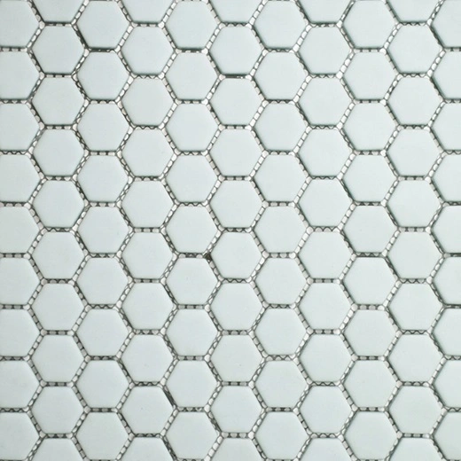 San Marino Seafoam Hexagon Mosaic