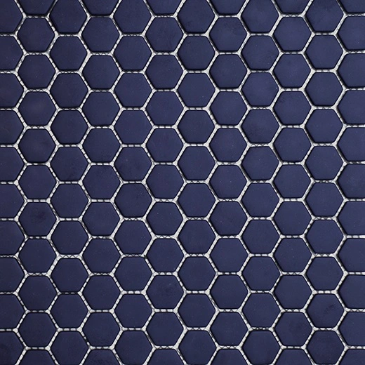 San Marino Sapphire Hexagon Mosaic