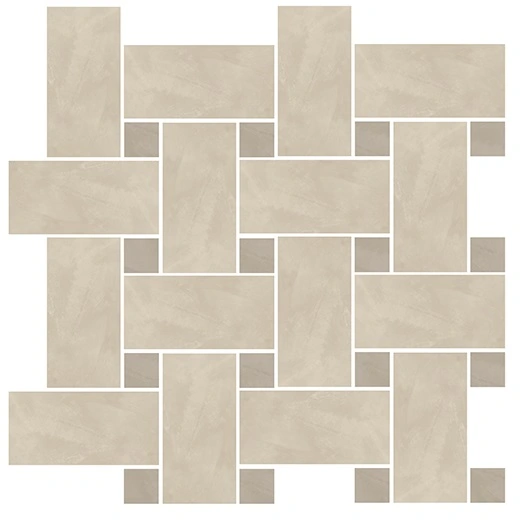 Spirit Ivory Basketweave Mosaic Spirit Ivory Basketweave Mosaic