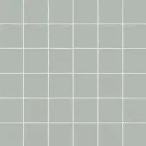 Square Matte Porcelain Mosaic in Aloe Green