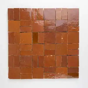 Zellige Evolution Sundried Clay Crosshatch Mosaic