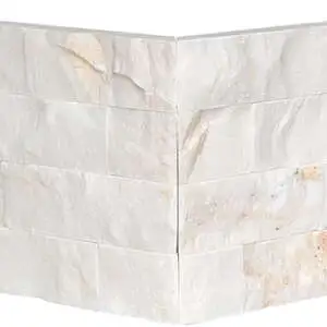 Calacatta Amber Wall Decos Corner Marble Accent Tiles