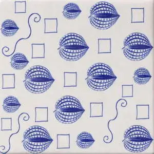Cadet Matte French Country Glazed Terracotta Tile