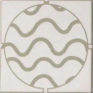 Biscuit Matte Porthole Glazed Terracotta Tile