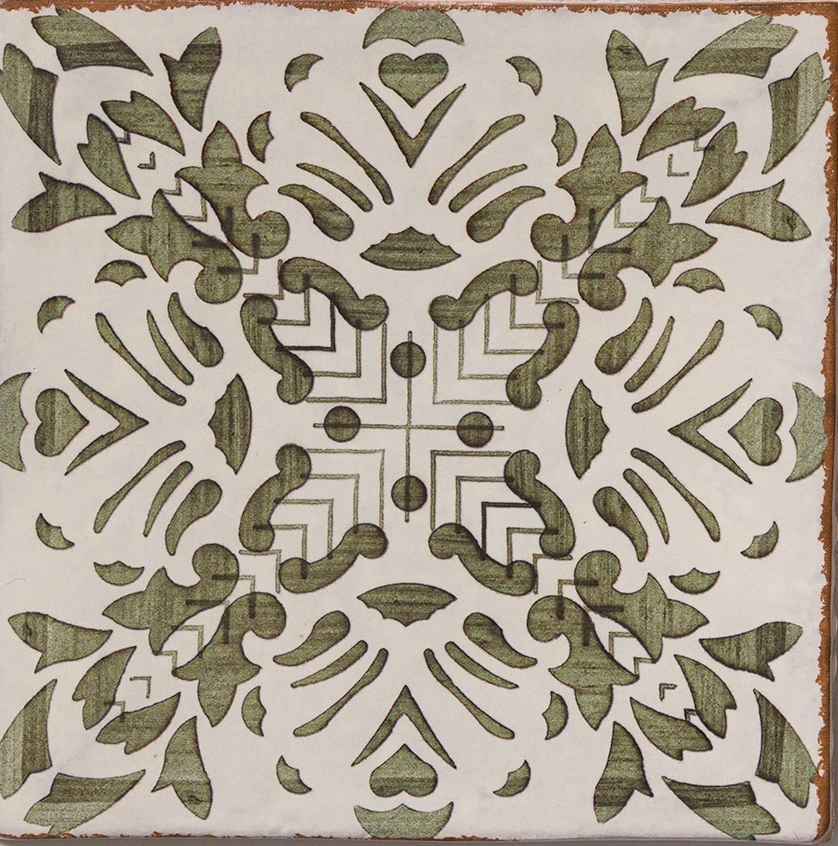 Daphne Matte Glazed Terracotta Tile