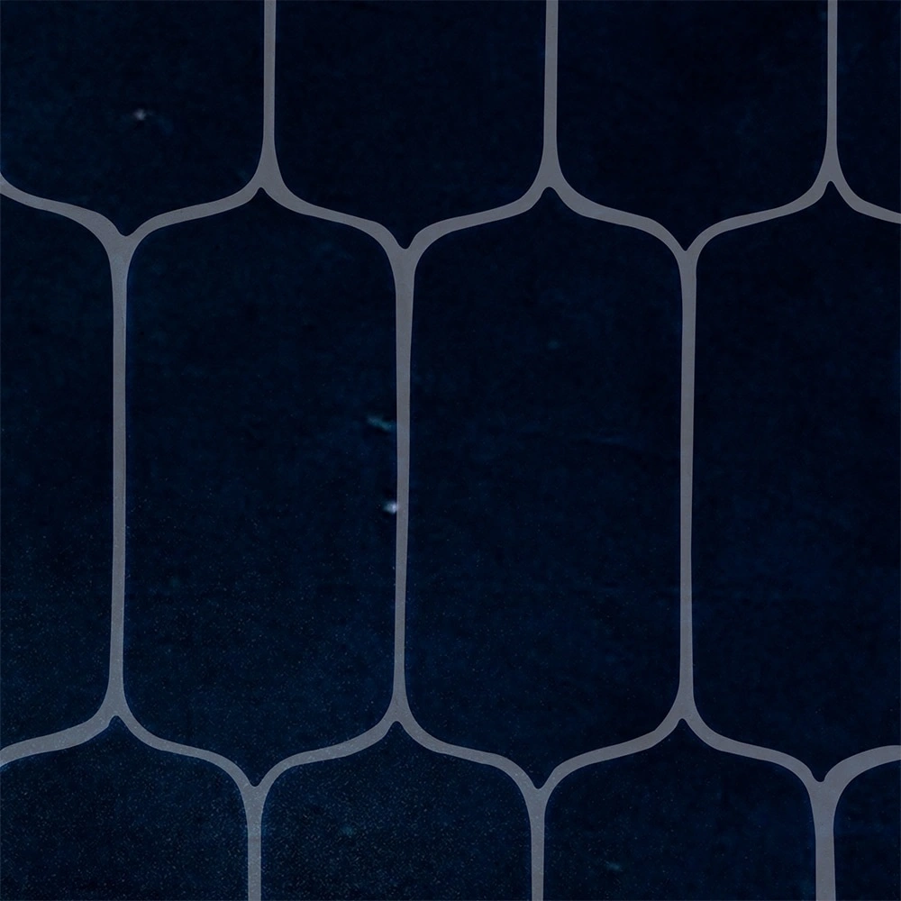Tourmaline Crackled Tear Field Ceramic Tile