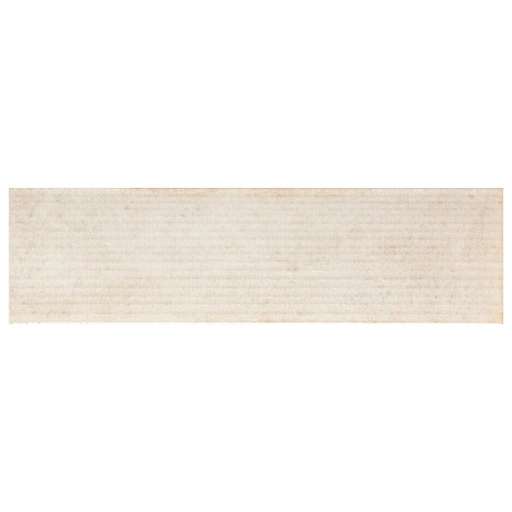 Artfact 2.5x9 Off White Deco Glossy Wall Tile