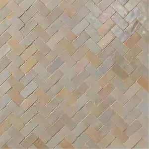 Antique Zellige Medina Dune Blend Tumbled