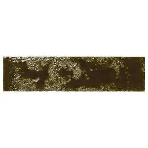 Brix 2.5x10 Olive Glossy Ceramic Wall Tile