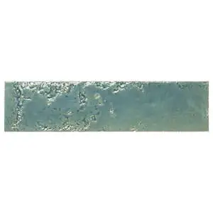 Brix 2.5x10 Teal Glossy Ceramic Wall Tile