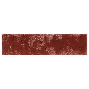 Brix 2.5x10 Terracotta Glossy Ceramic Wall Tile