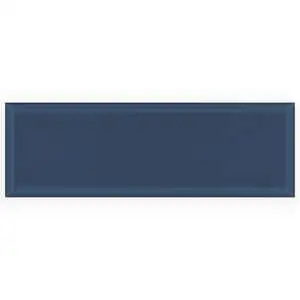 Color Perspectives 4x12 Marine Glossy Ceramic Subway Tile