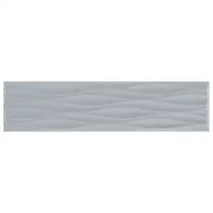 Krea 2.0 4x16 Lullaby Ripple Glossy Wall Tile