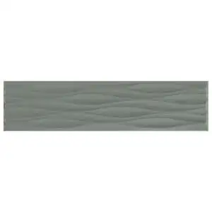 Krea 2.0 4x16 Leaf Ripple Glossy Wall Tile