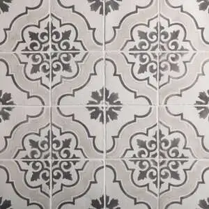 Majolica 6 X 6 Alcazar Cinza Antique Matte Crackle