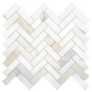 Herringbone Calacatta Gold