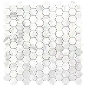 Mini Hex Carrara