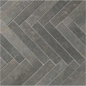 Melange Herringbone Gris