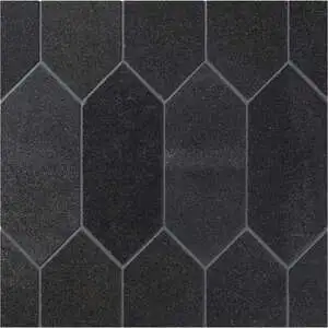 Melange Picket 4"x10" Noir