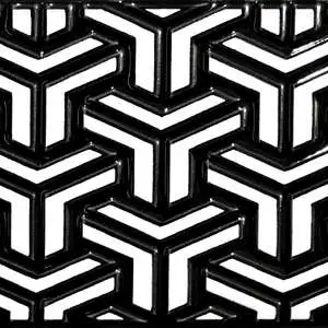 3D Black Deco 2