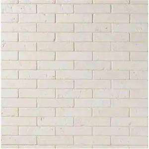 Pierre Sud Offset Mosaic 1x4 Creme Bordeaux Tumbled