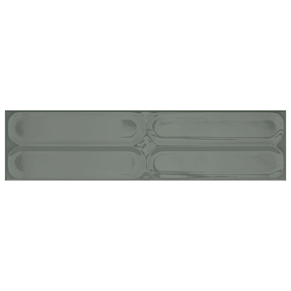 Krea 2.0 4x16 Leaf Station Glossy Wall Tile