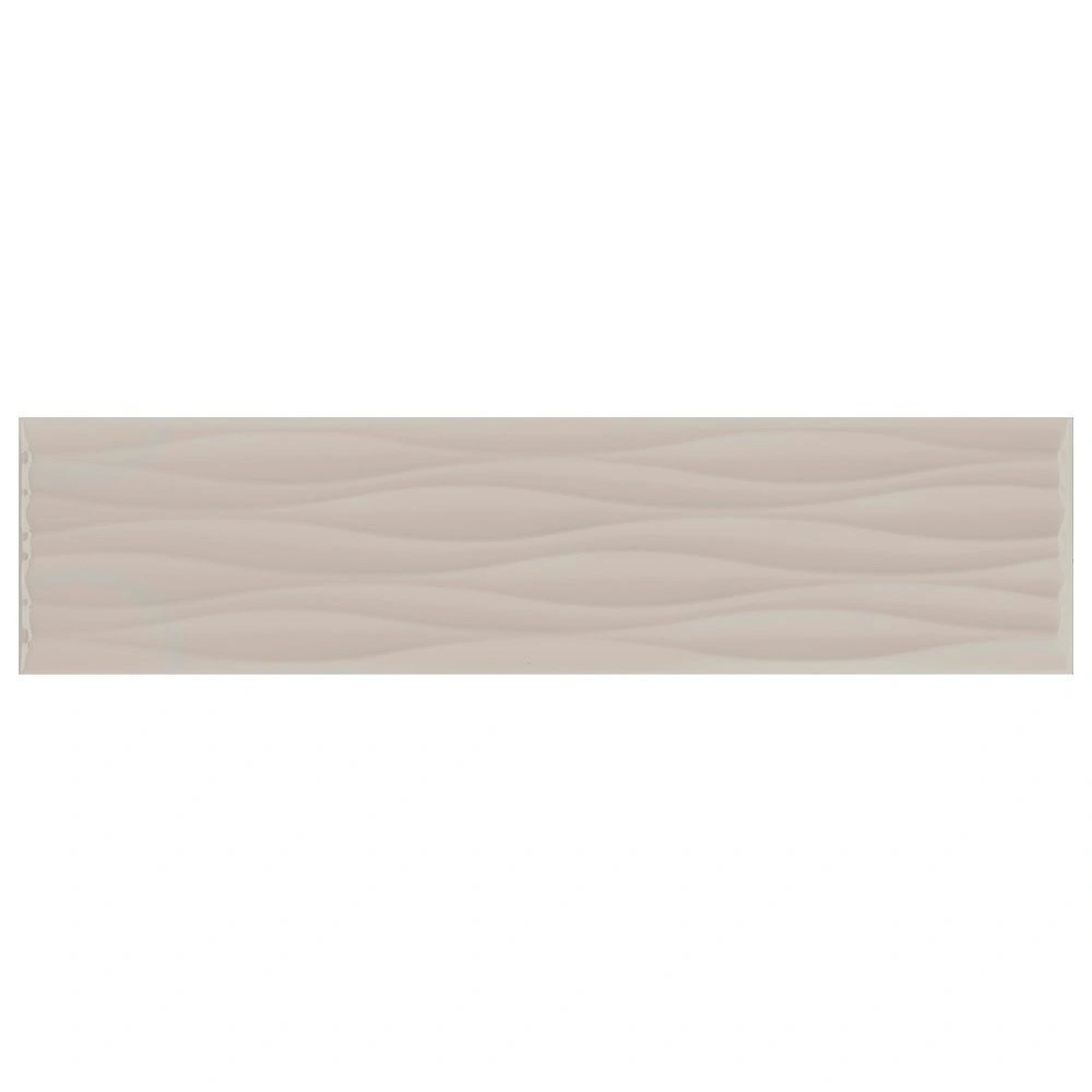 Krea 2.0 4x16 Sidewalk Ripple Glossy Wall Tile