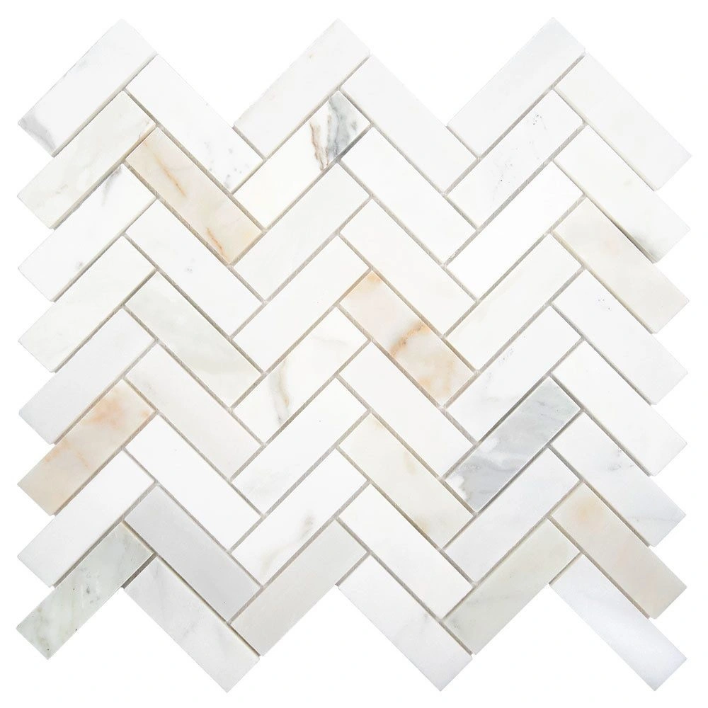 Herringbone Calacatta Gold