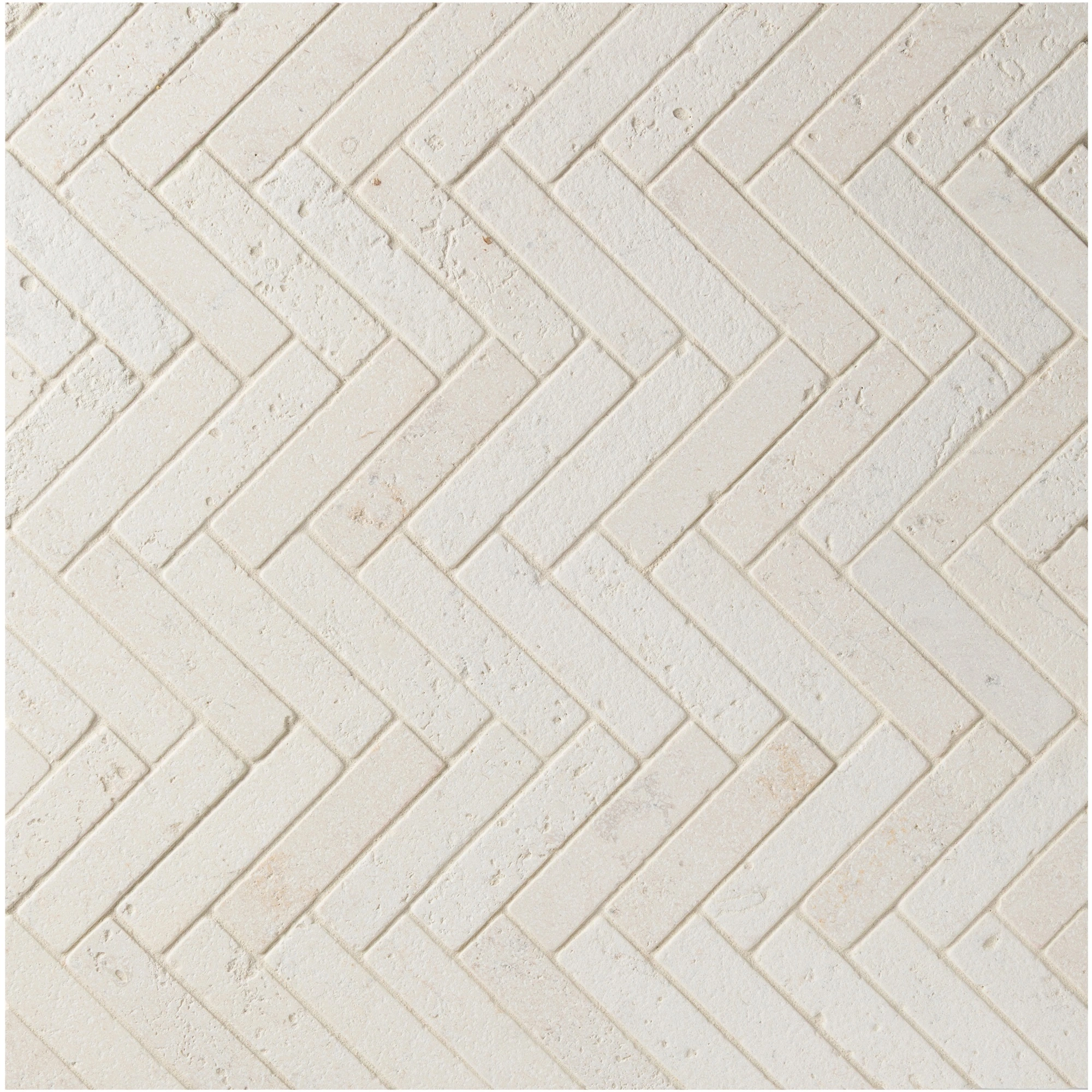 Pierre Sud Herringbone Mosaic 1x4 Creme Bordeaux Tumbled Pierre Sud Herringbone Mosaic 1x4 Creme Bordeaux Tumbled