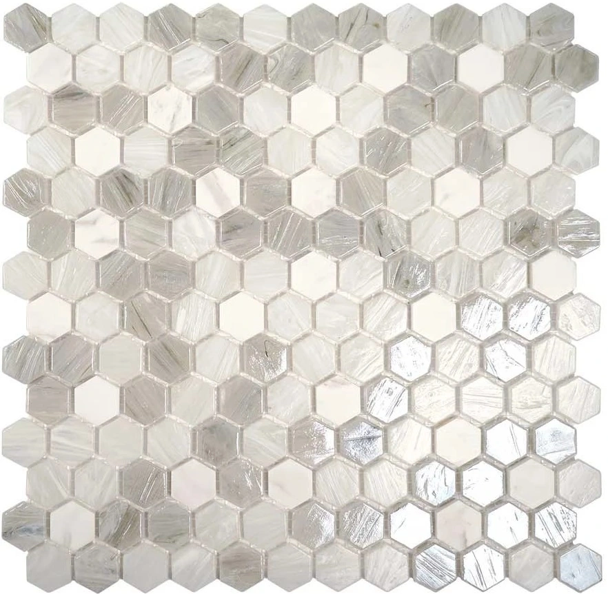 Hex White Foam Mini Hex