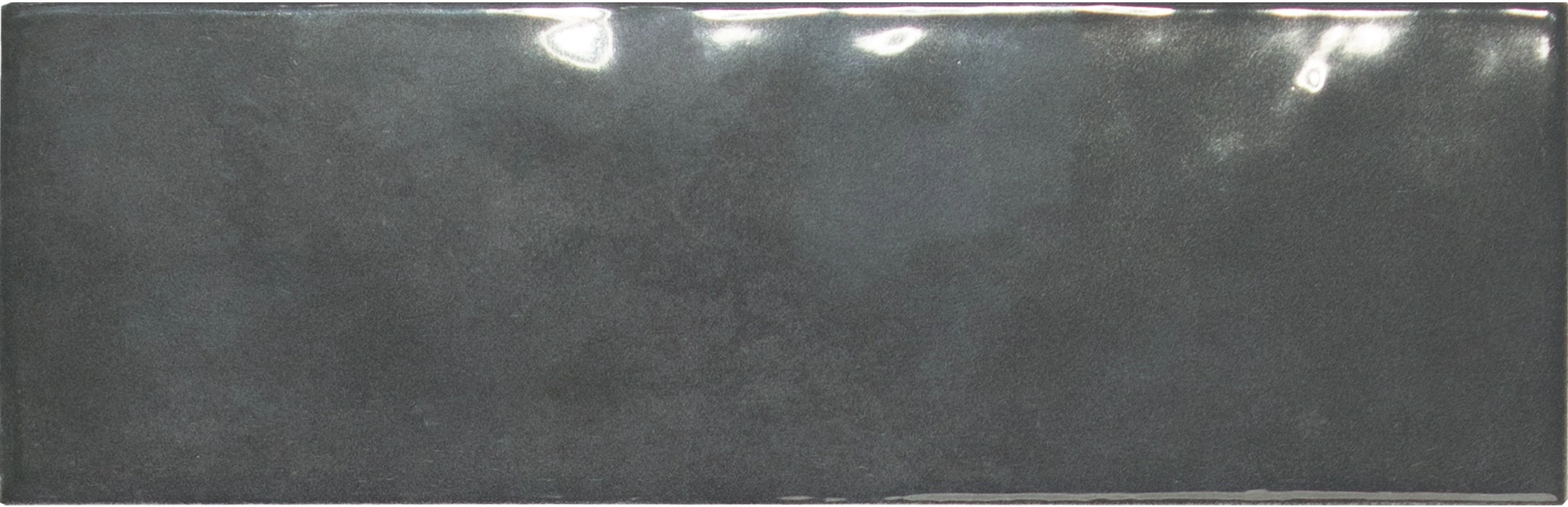 Majolica Graphite Gloss 2×6