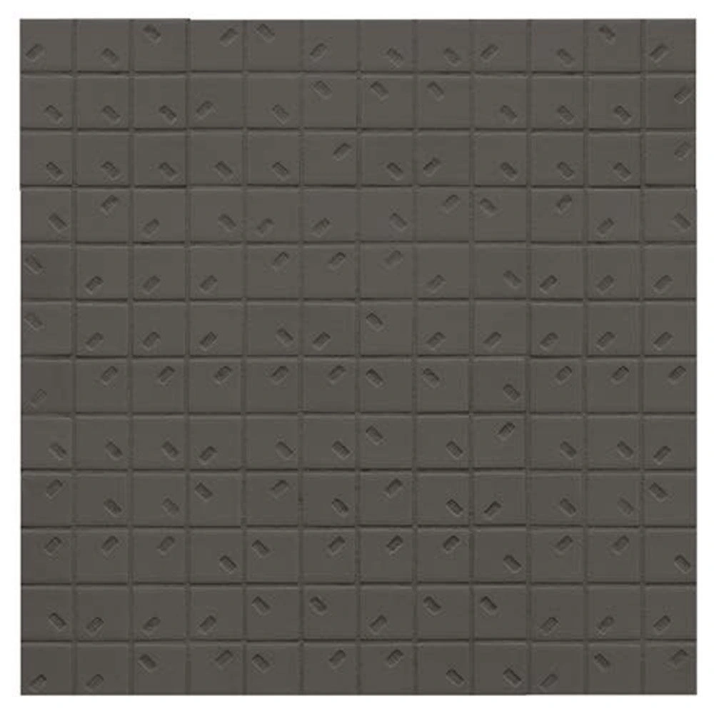 Rain 13x13 Mosaic Black Down Relief Porcelain Tile