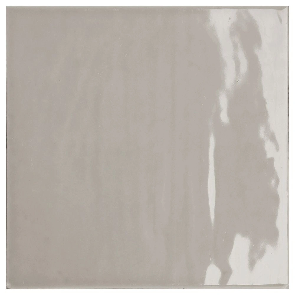 Swirl 5x5 Khaki Glossy Flat Ceramic Wall Tile