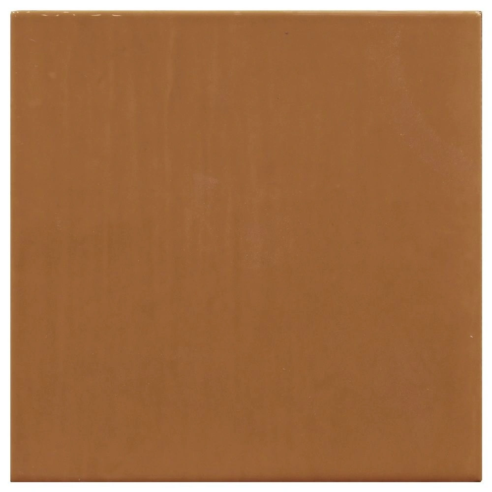 Swirl Amber 5x5 Glossy Flat Ceramic Wall Tile