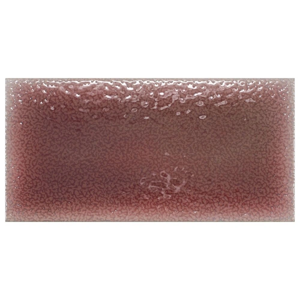 Tinta 4.5x9 Burgundy Glossy Porcelain Tile