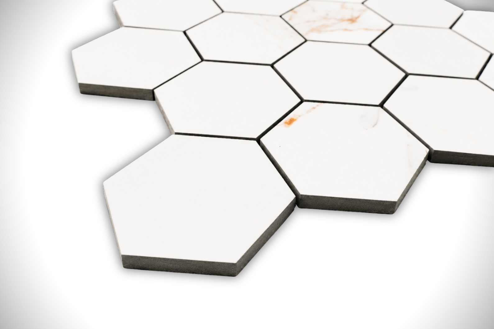 REGAL CARRARA 3" HEXAGON