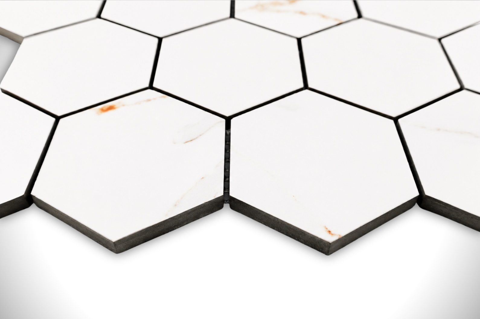 REGAL CARRARA 3" HEXAGON