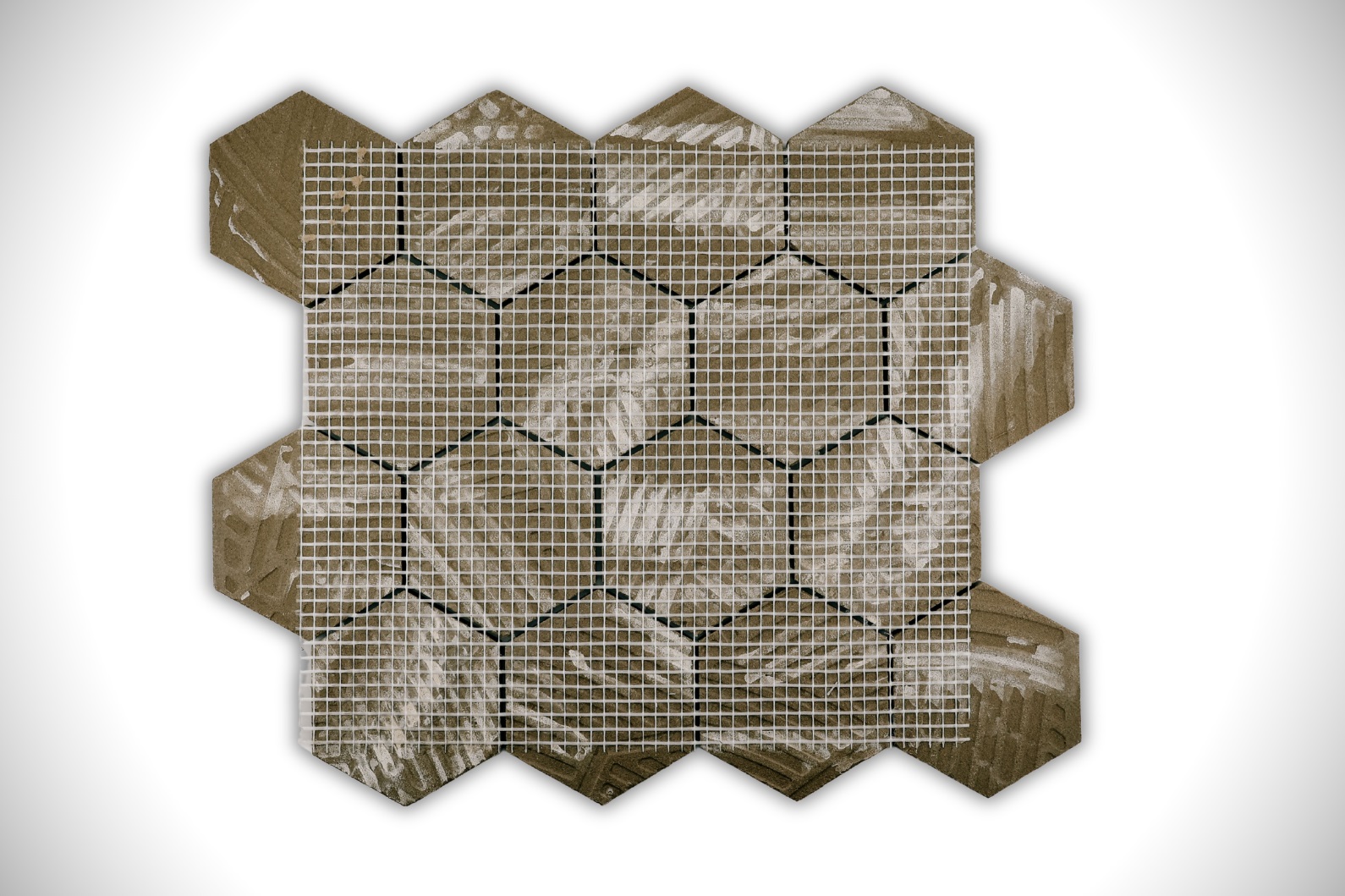 REGAL CARRARA 3" HEXAGON