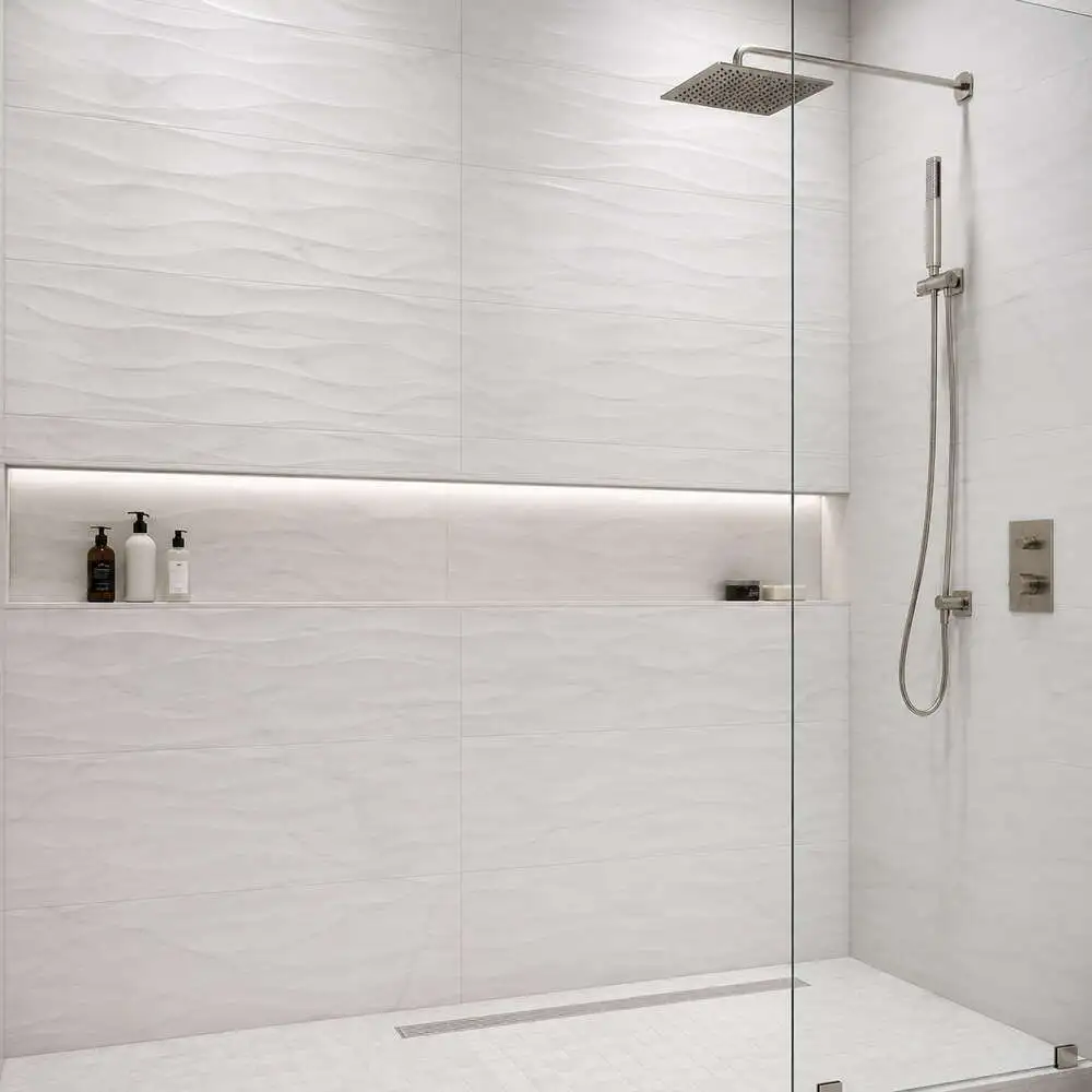 White tiles White tiles