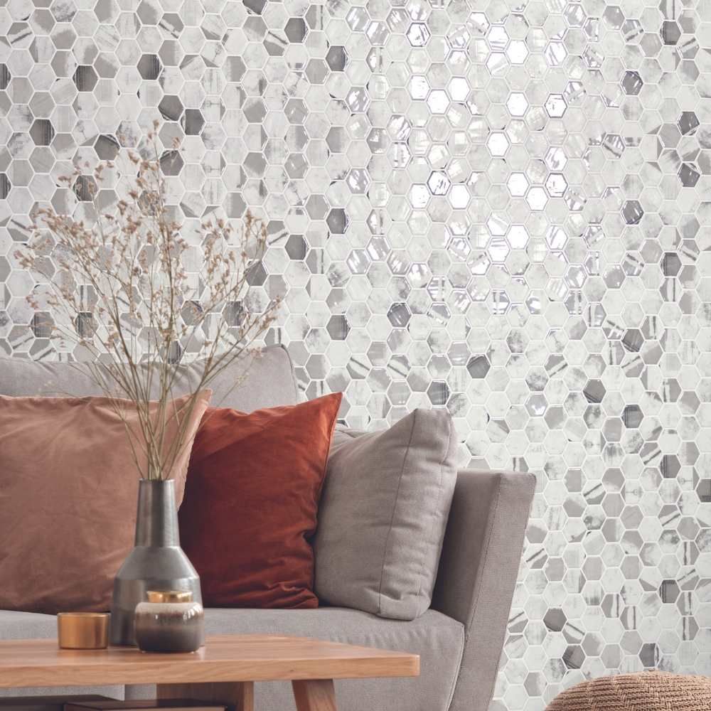Eco Mosaics Hex XL Alaia Matte