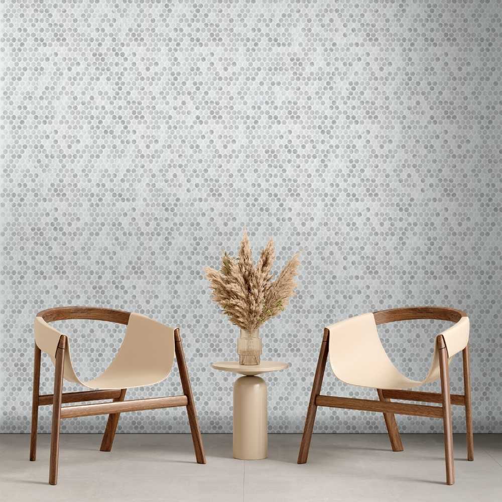 Eco Mosaics Penny Onice Matte Mosaic