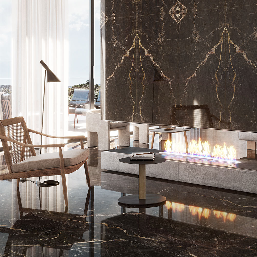 Marble Symmetry Windsor Black Polished