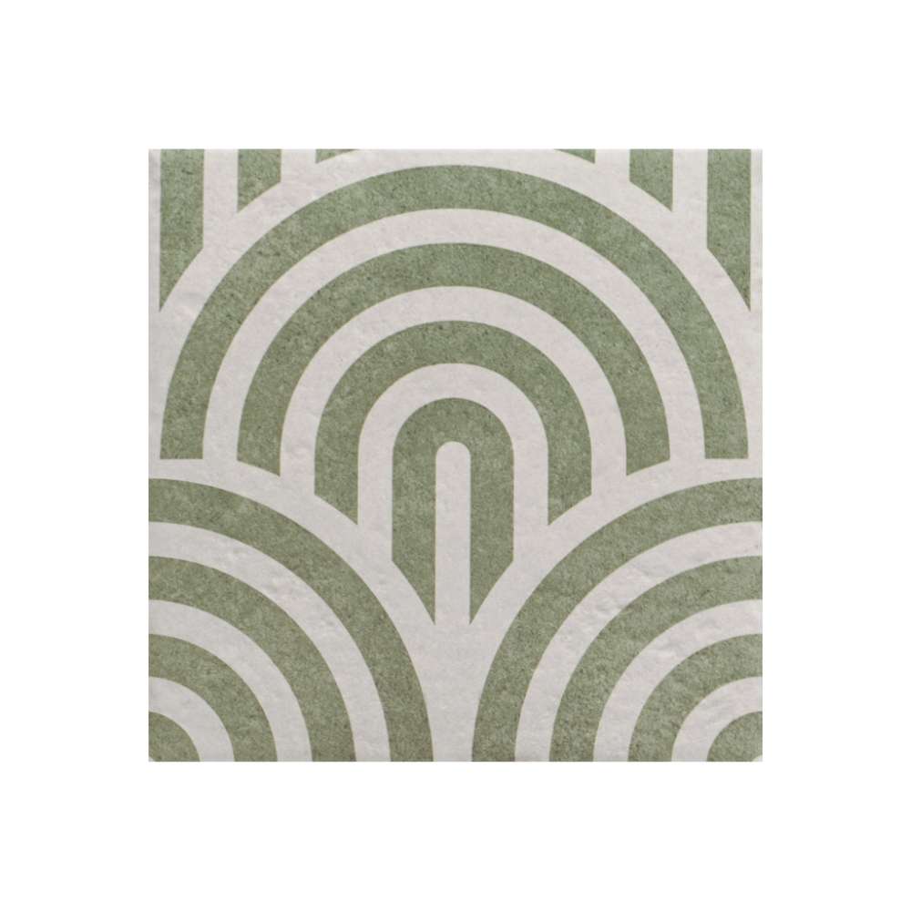 Motifs Arches Verde Matte