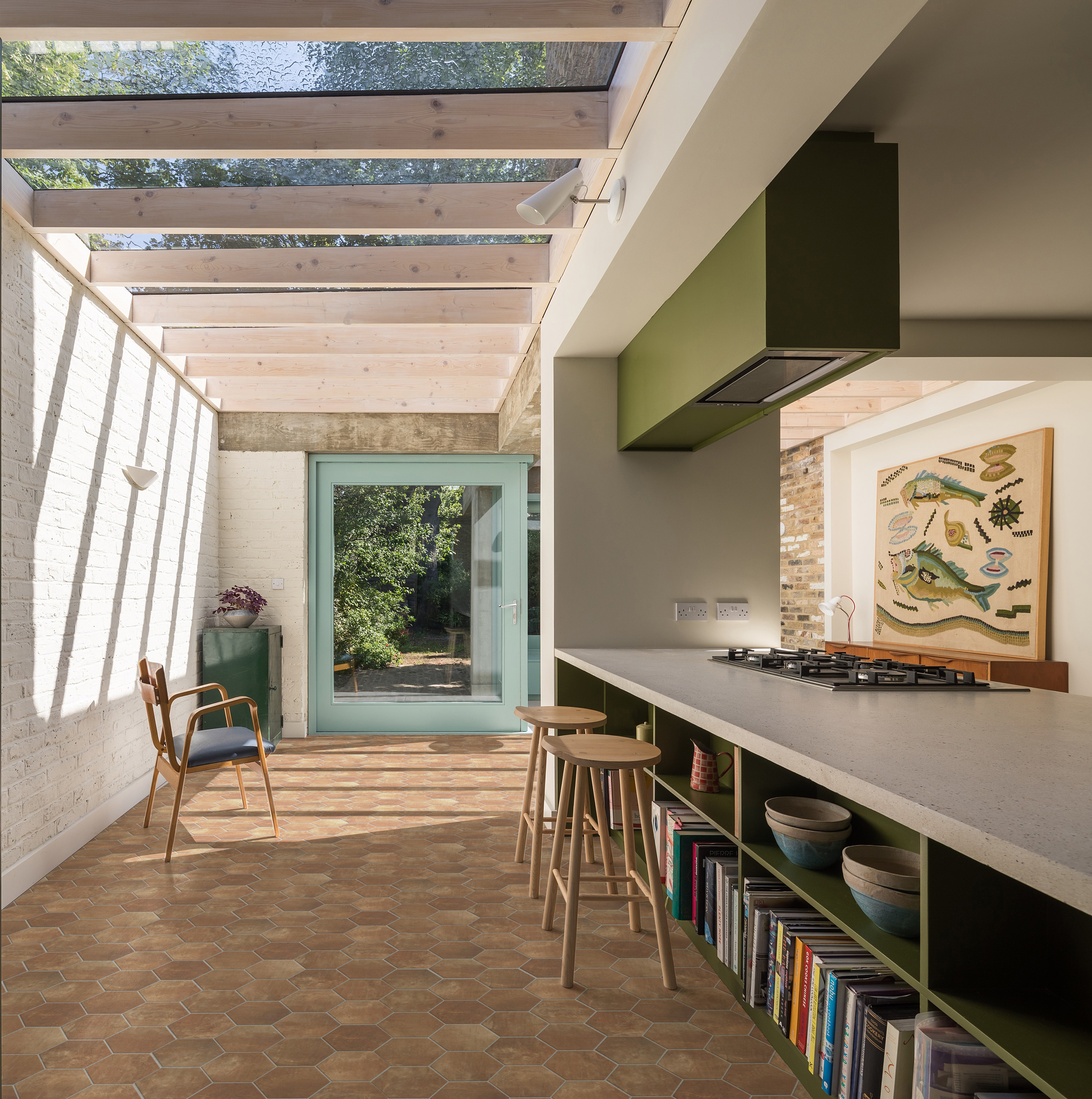 Notino Terracotta Hexagon Matte