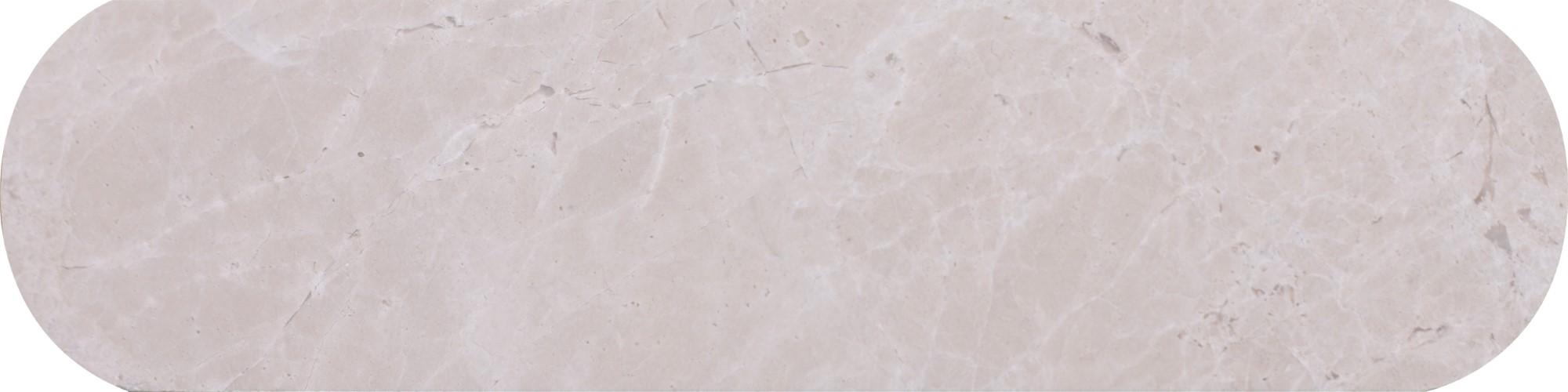 Oval Marble Vanillish Pearl Tivoli Honed
