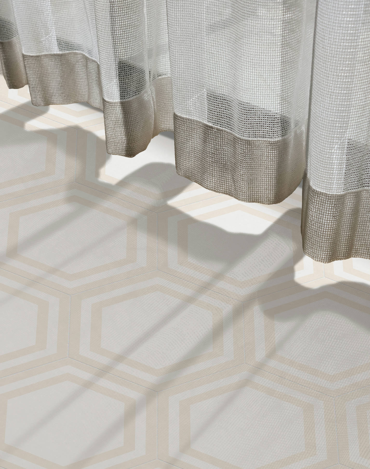Piso Hex Bone Deco